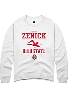 KitKat Zenick Rally Ohio State Buckeyes Mens NIL Sport Icon Long Sleeve Crew Sweatshirt