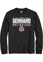 Layna Gerhard Ohio State Buckeyes Rally NIL Stacked Box Long Sleeve T Shirt