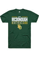 Emry McDonough  Baylor Bears Green Rally NIL Stacked Box Short Sleeve T Shirt