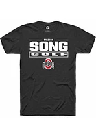 Meijin Song Ohio State Buckeyes Rally NIL Stacked Box Short Sleeve T Shirt