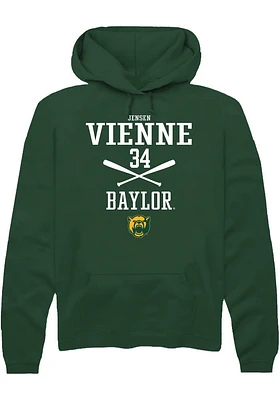 Jensen Vienne Rally Baylor Bears Mens NIL Sport Icon Long Sleeve Hoodie