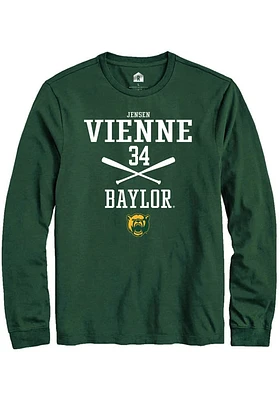 Jensen Vienne Baylor Bears Rally NIL Sport Icon Long Sleeve T Shirt