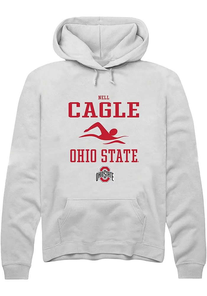 Nell Cagle Rally Ohio State Buckeyes Mens NIL Sport Icon Long Sleeve Hoodie