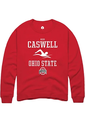 Reid Caswell Rally Ohio State Buckeyes Mens NIL Sport Icon Long Sleeve Crew Sweatshirt
