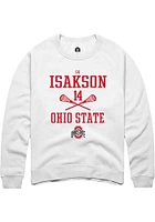 SK Isakson Rally Ohio State Buckeyes Mens NIL Sport Icon Long Sleeve Crew Sweatshirt