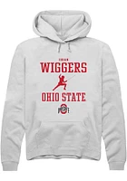Susan Wiggers Rally Ohio State Buckeyes Mens NIL Sport Icon Long Sleeve Hoodie