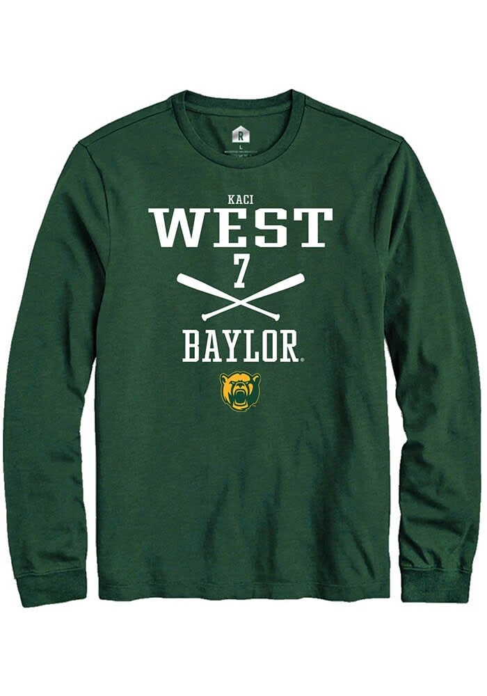 Kaci West Baylor Bears Rally NIL Sport Icon Long Sleeve T Shirt