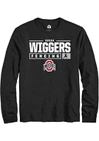 Susan Wiggers Ohio State Buckeyes Rally NIL Stacked Box Long Sleeve T Shirt