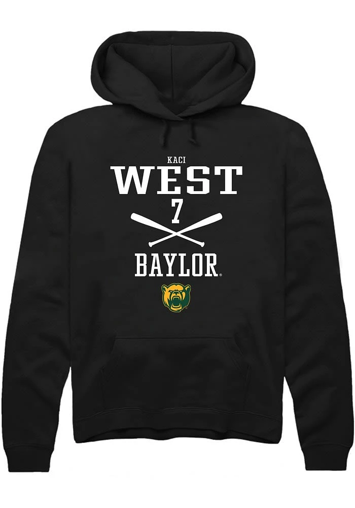 Kaci West Rally Baylor Bears Mens NIL Sport Icon Long Sleeve Hoodie