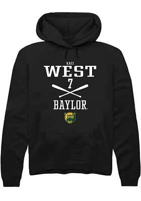 Kaci West Rally Baylor Bears Mens NIL Sport Icon Long Sleeve Hoodie