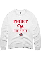 TJ Frost Rally Ohio State Buckeyes Mens NIL Sport Icon Long Sleeve Crew Sweatshirt
