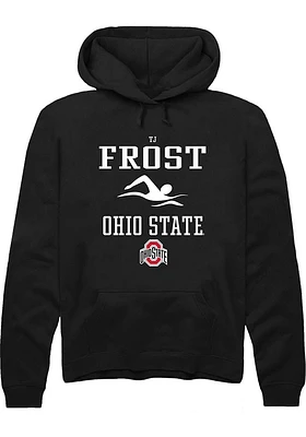 TJ Frost Rally Ohio State Buckeyes Mens NIL Sport Icon Long Sleeve Hoodie