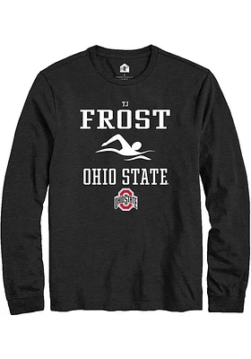 TJ Frost Ohio State Buckeyes Rally NIL Sport Icon Long Sleeve T Shirt