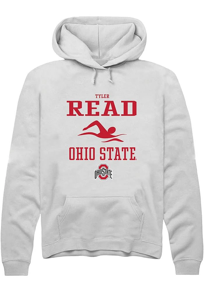 Tyler Read Rally Ohio State Buckeyes Mens NIL Sport Icon Long Sleeve Hoodie