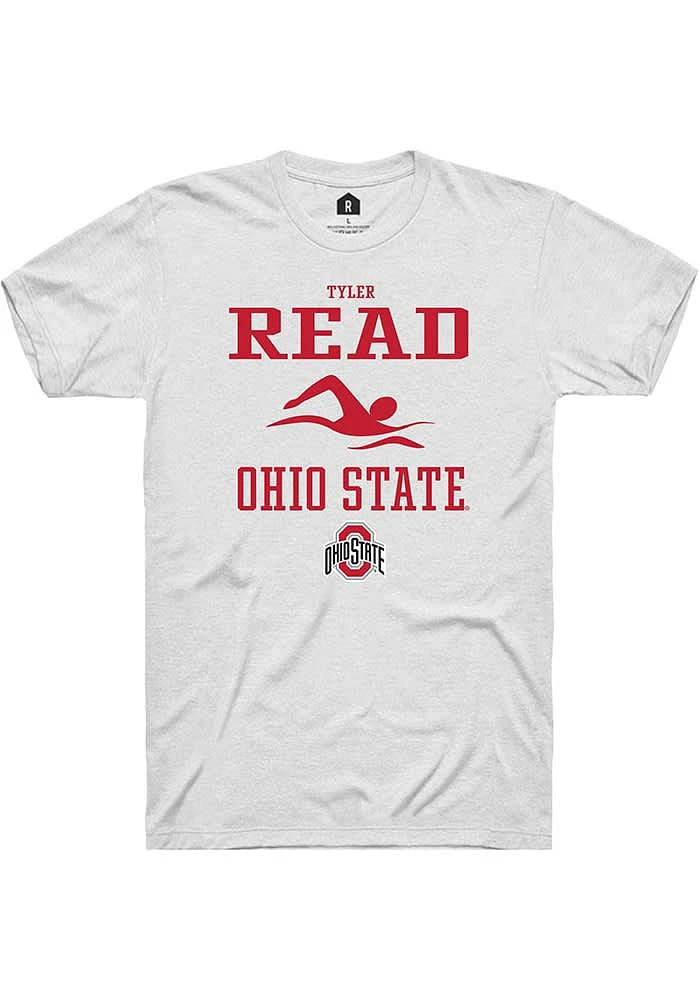 Tyler Read Ohio State Buckeyes Rally NIL Sport Icon Short Sleeve T Shirt