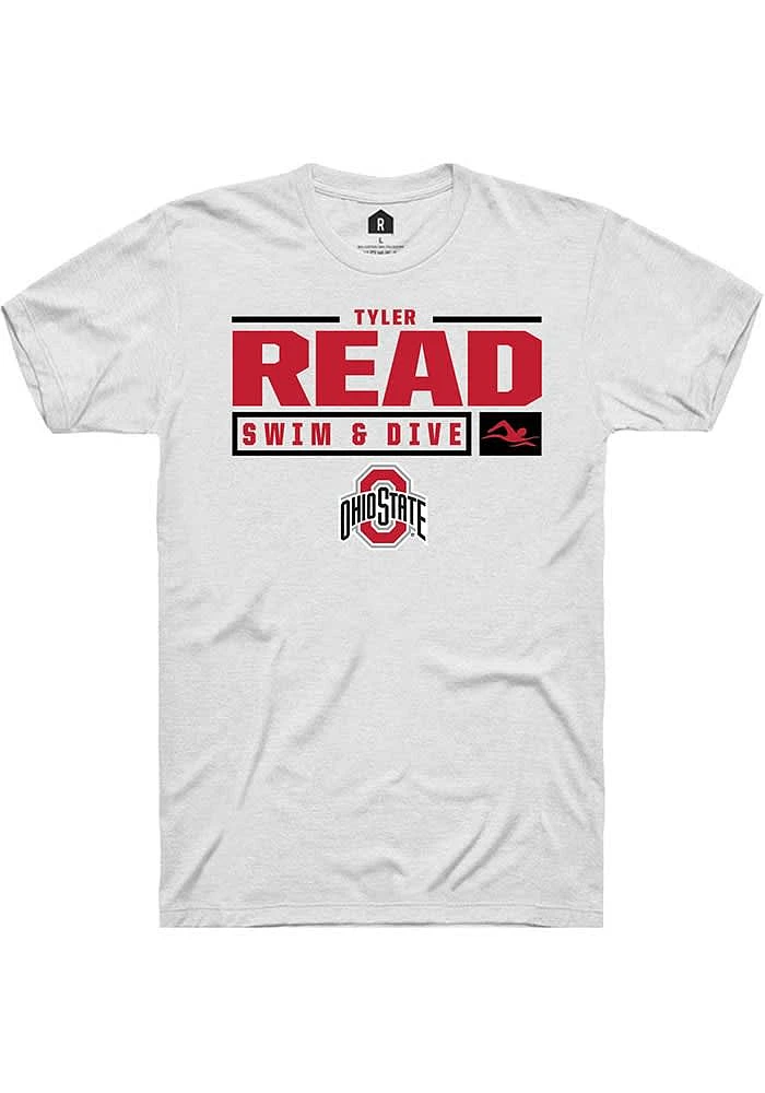 Tyler Read Ohio State Buckeyes Rally NIL Stacked Box Short Sleeve T Shirt