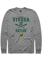 Shannon Vivoda  Baylor Bears Graphite Rally NIL Sport Icon Long Sleeve T Shirt