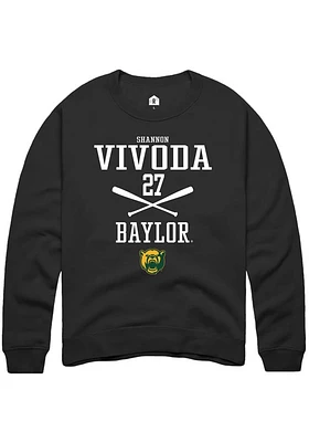 Shannon Vivoda Rally Baylor Bears Mens NIL Sport Icon Long Sleeve Crew Sweatshirt