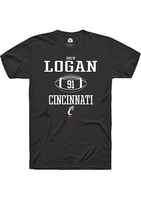 Drew Logan Cincinnati Bearcats Rally NIL Sport Icon Short Sleeve T Shirt