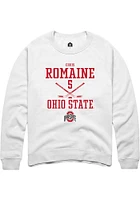 Chris Romaine Rally Ohio State Buckeyes Mens NIL Sport Icon Long Sleeve Crew Sweatshirt