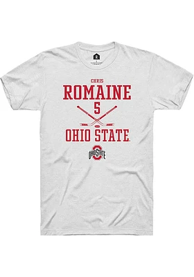 Chris Romaine Ohio State Buckeyes Rally NIL Sport Icon Short Sleeve T Shirt