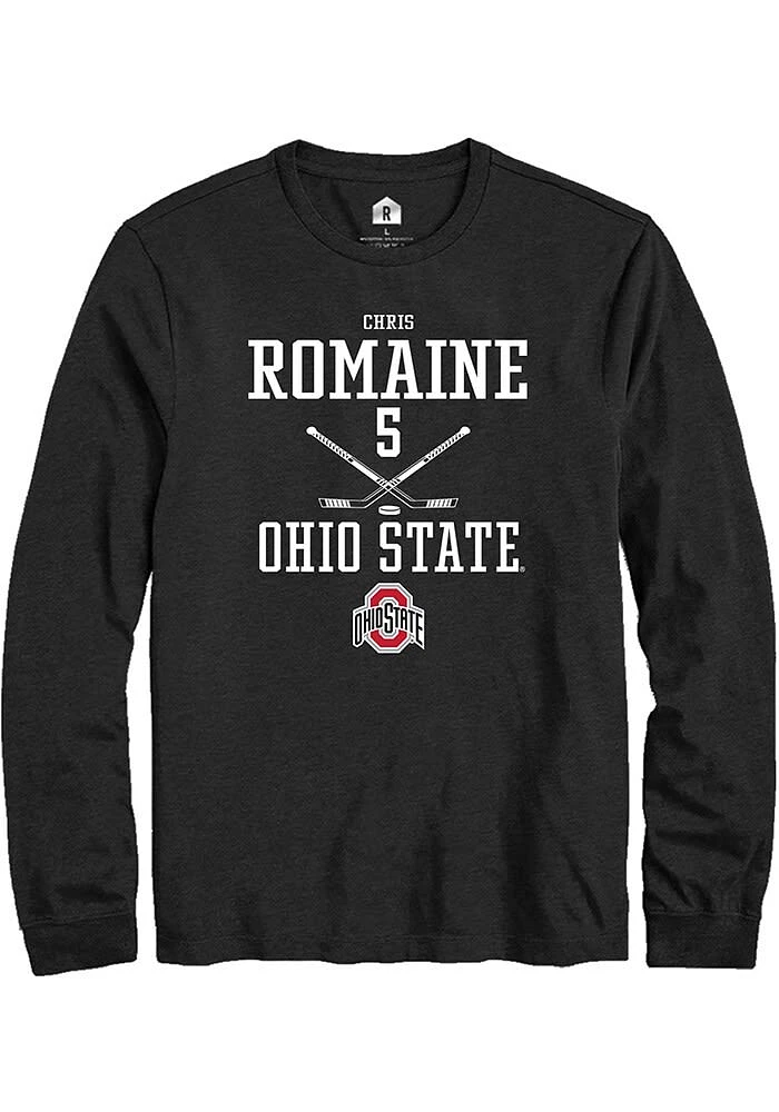 Chris Romaine Ohio State Buckeyes Rally NIL Sport Icon Long Sleeve T Shirt