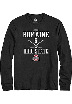 Chris Romaine Ohio State Buckeyes Rally NIL Sport Icon Long Sleeve T Shirt