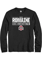 Chris Romaine Ohio State Buckeyes Rally NIL Stacked Box Long Sleeve T Shirt