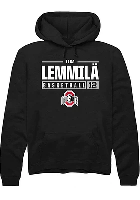Rally Ohio State Buckeyes Mens NIL Stacked Box Design Long Sleeve Hoodie