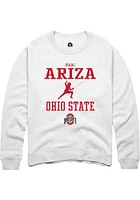 Isaac Ariza Rally Ohio State Buckeyes Mens NIL Sport Icon Long Sleeve Crew Sweatshirt