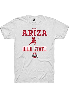 Isaac Ariza Ohio State Buckeyes Rally NIL Sport Icon Short Sleeve T Shirt