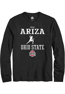 Isaac Ariza Ohio State Buckeyes Rally NIL Sport Icon Long Sleeve T Shirt