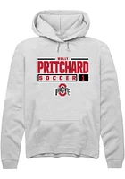 Molly Pritchard Rally Ohio State Buckeyes Mens NIL Stacked Box Long Sleeve Hoodie
