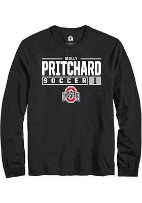 Molly Pritchard Ohio State Buckeyes Rally NIL Stacked Box Long Sleeve T Shirt