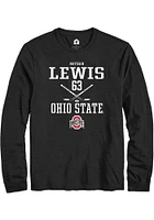 Nathan Lewis Ohio State Buckeyes Rally NIL Sport Icon Long Sleeve T Shirt