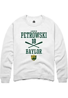 Andrew Petrowski Rally Baylor Bears Mens NIL Sport Icon Long Sleeve Crew Sweatshirt