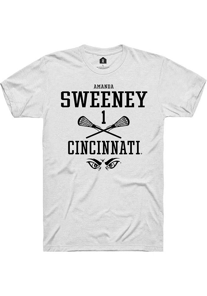 Amanda Sweeney Cincinnati Bearcats Rally NIL Sport Icon Short Sleeve T Shirt