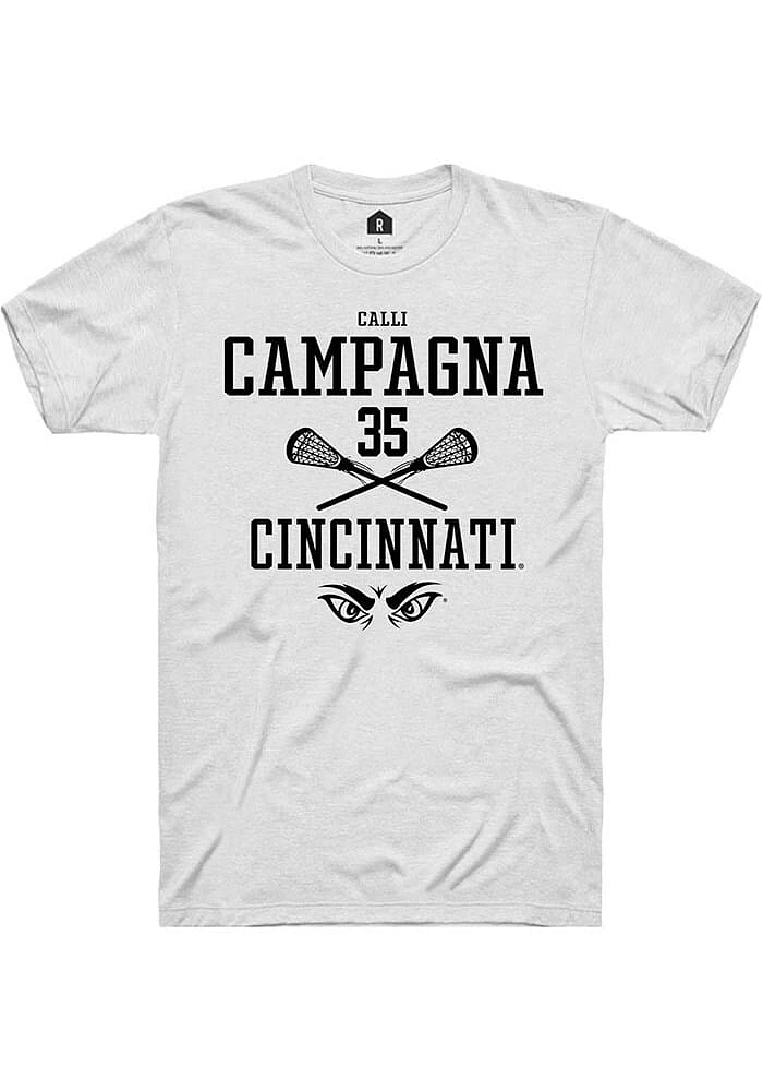 Calli Campagna Cincinnati Bearcats Rally NIL Sport Icon Short Sleeve T Shirt