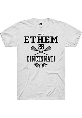 gracie ethem Cincinnati Bearcats Rally NIL Sport Icon Short Sleeve T Shirt