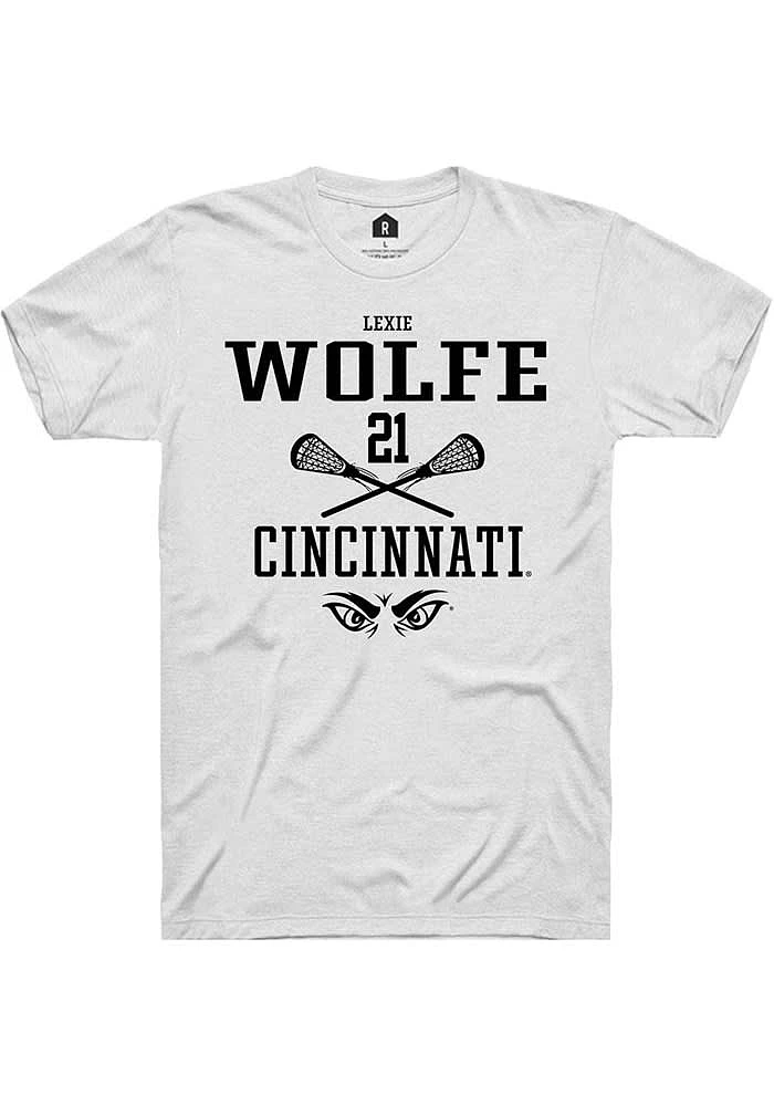 Lexie Wolfe Cincinnati Bearcats Rally NIL Sport Icon Short Sleeve T Shirt
