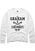 Shea Graham Rally Cincinnati Bearcats Mens NIL Sport Icon Long Sleeve Crew Sweatshirt