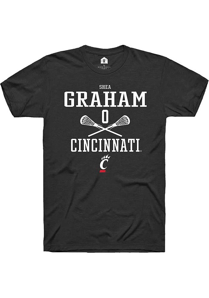 Shea Graham Cincinnati Bearcats Rally NIL Sport Icon Short Sleeve T Shirt