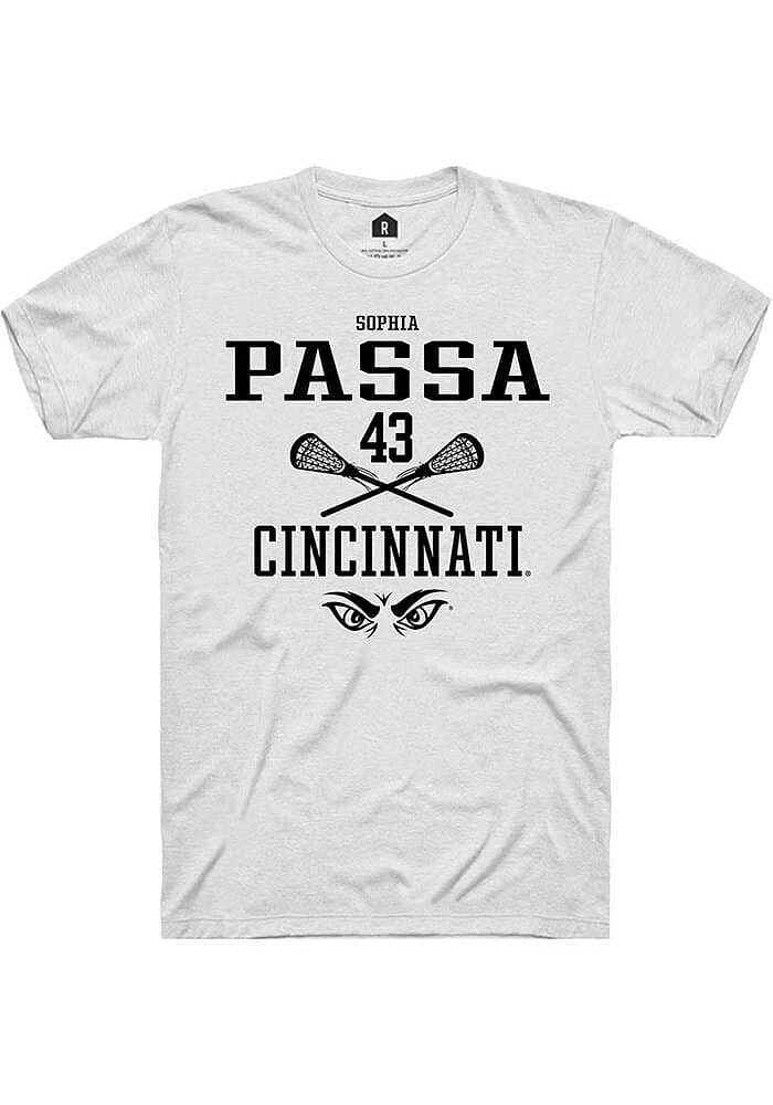 Sophia Passa Cincinnati Bearcats Rally NIL Sport Icon Short Sleeve T Shirt