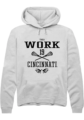 Thea Work Rally Cincinnati Bearcats Mens NIL Sport Icon Long Sleeve Hoodie