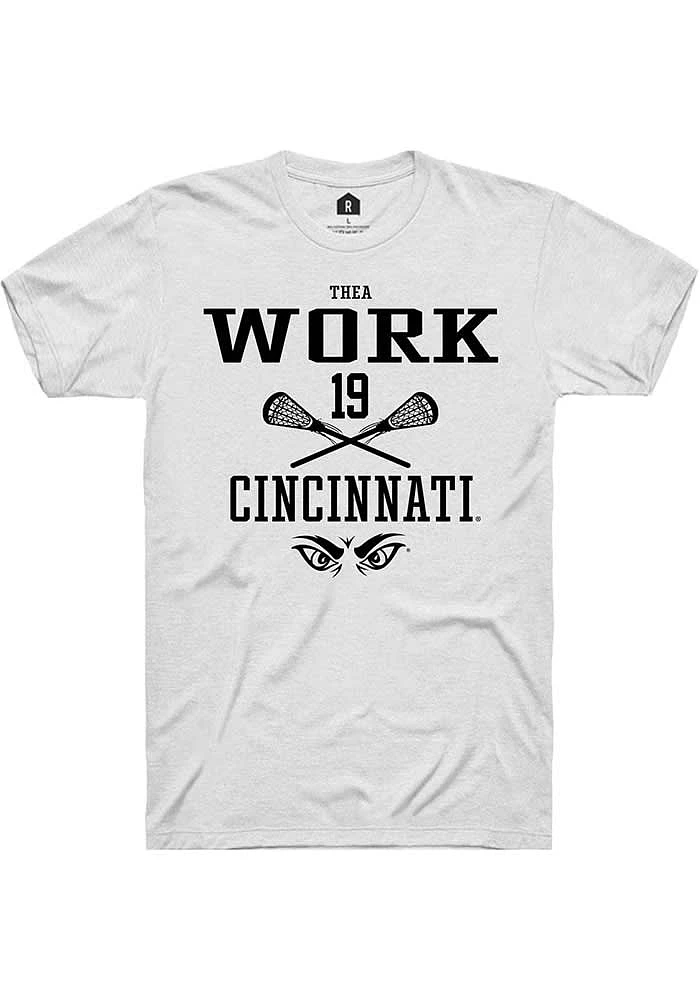Thea Work Cincinnati Bearcats Rally NIL Sport Icon Short Sleeve T Shirt