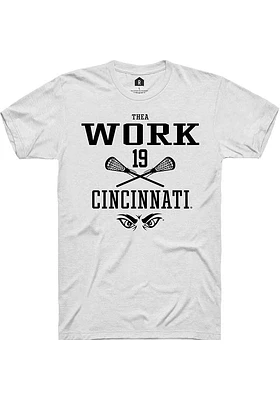 Thea Work Cincinnati Bearcats Rally NIL Sport Icon Short Sleeve T Shirt