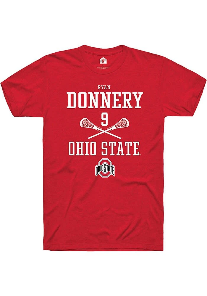 Ryan Donnery Ohio State Buckeyes Rally NIL Sport Icon Short Sleeve T Shirt