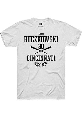 Adam Buczkowski Cincinnati Bearcats Rally NIL Sport Icon Short Sleeve T Shirt