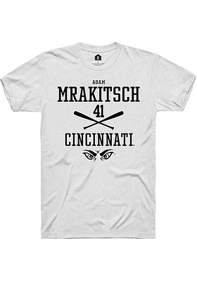 Adam Mrakitsch Cincinnati Bearcats Rally NIL Sport Icon Short Sleeve T Shirt