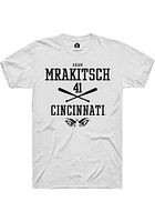 Adam Mrakitsch Cincinnati Bearcats Rally NIL Sport Icon Short Sleeve T Shirt